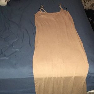 Brand new Maxi nude dress